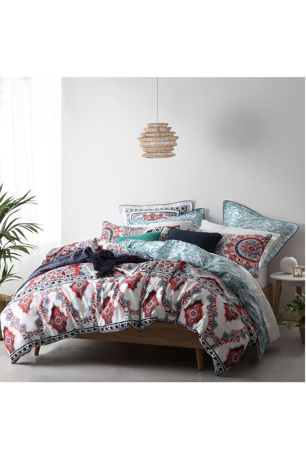 Logan & Mason Magma Quilt Cover Set- Double