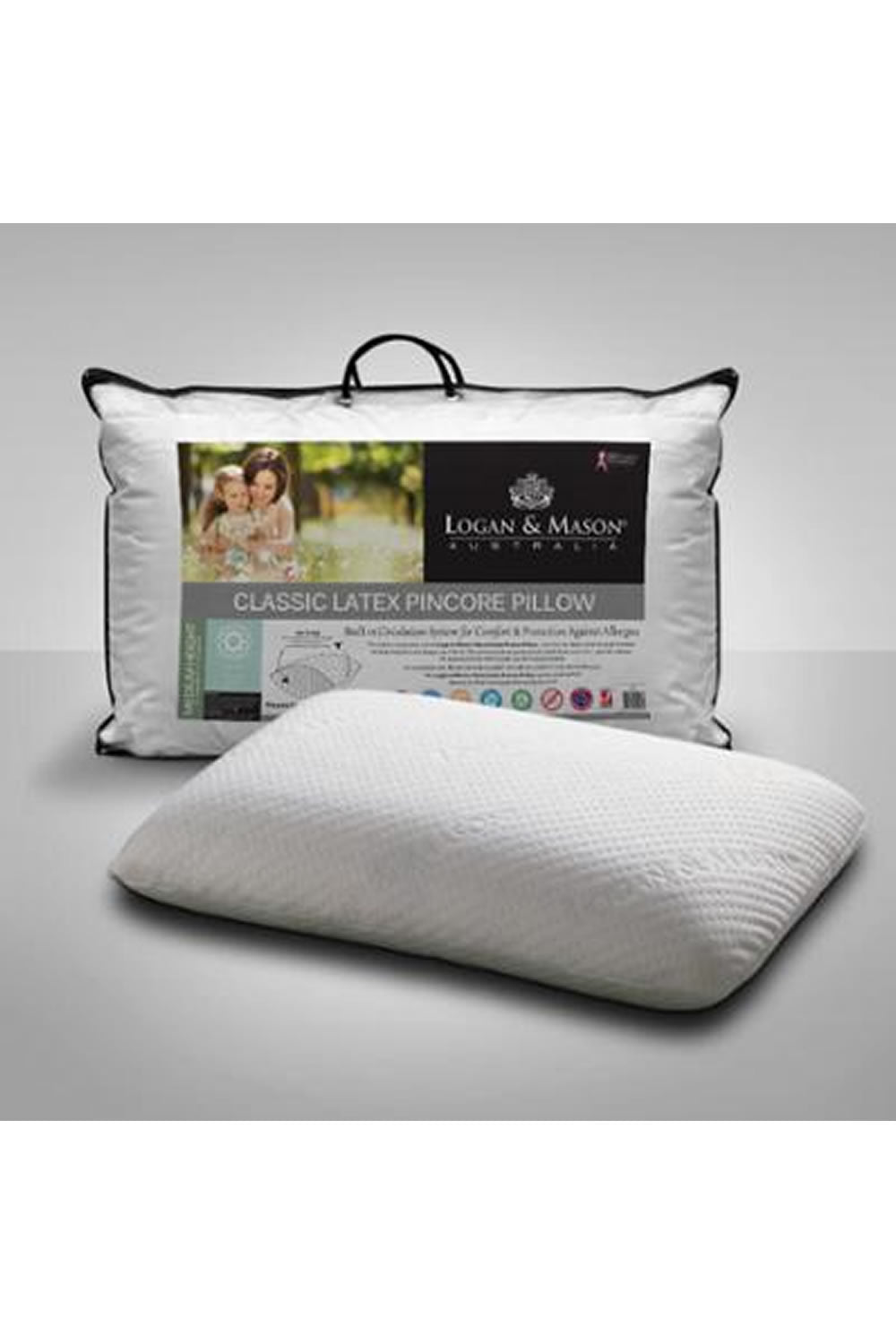 Logan and mason v shaped pillow top
