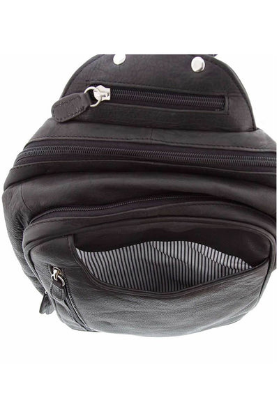 Gabee Mini Emma Leather Backpack