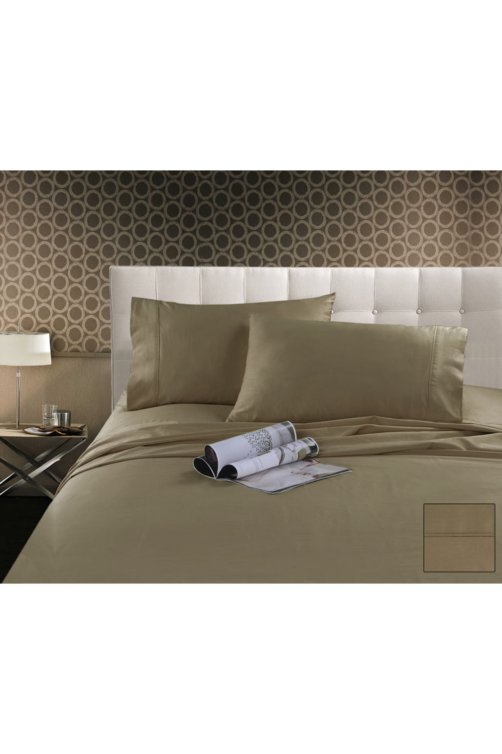 Ramesses 300TC Cotton Sateen Sheet Set