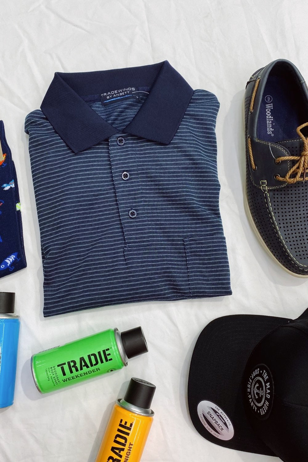 Tradewinds Jacquard Stripe Polo