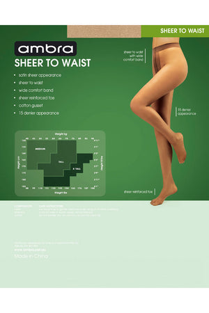 Ambra Sheer To Waist Pantyhose