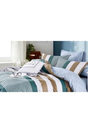 Ardor Jasper Quilt Cover Set- Single