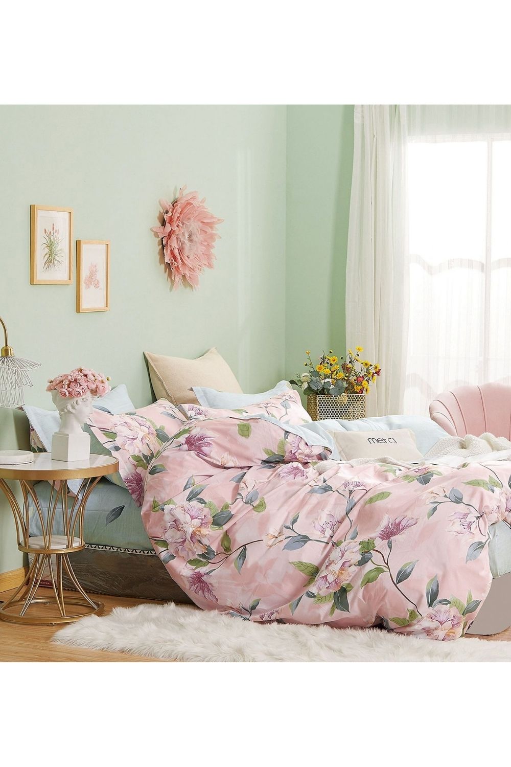 Ardor Meghan Quilt Cover Set - Queen