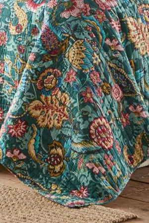 Classic Quilts Ingrid Floral Quilt - King