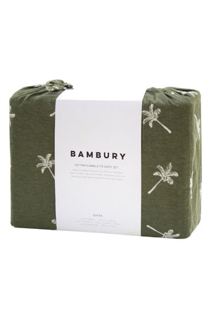 Bambury Cocos Flannelette Sheet Set - Queen