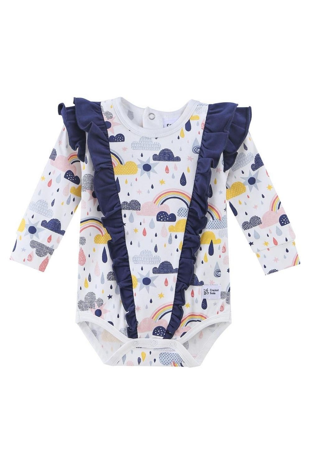 Cracked Soda Adeline Frill Bodysuit