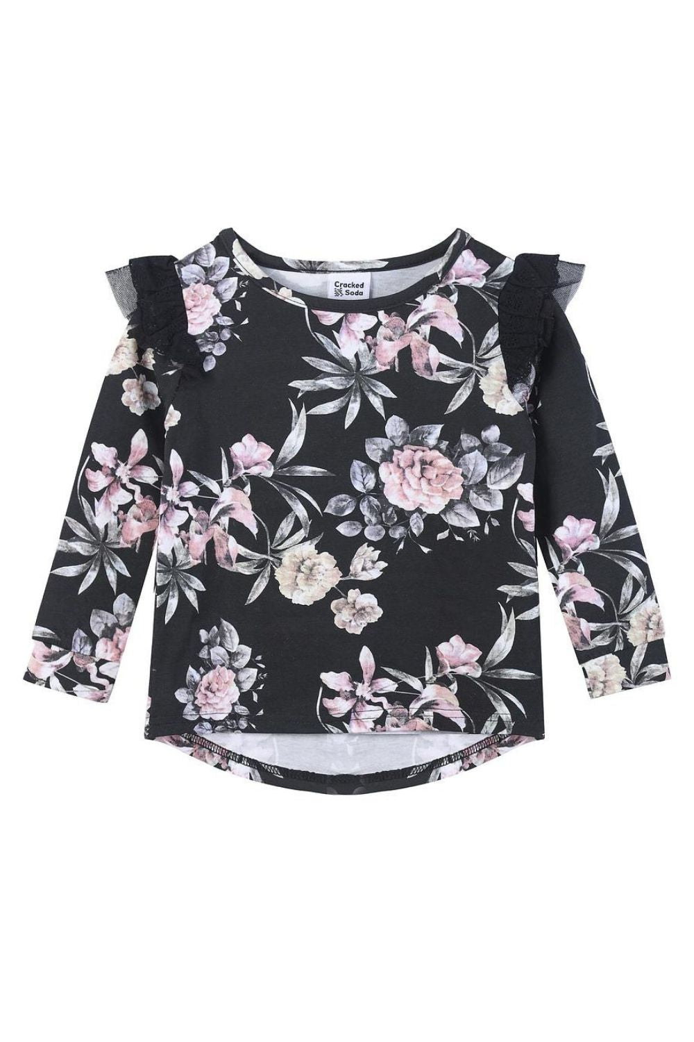 Cracked Soda Layla Frill Top