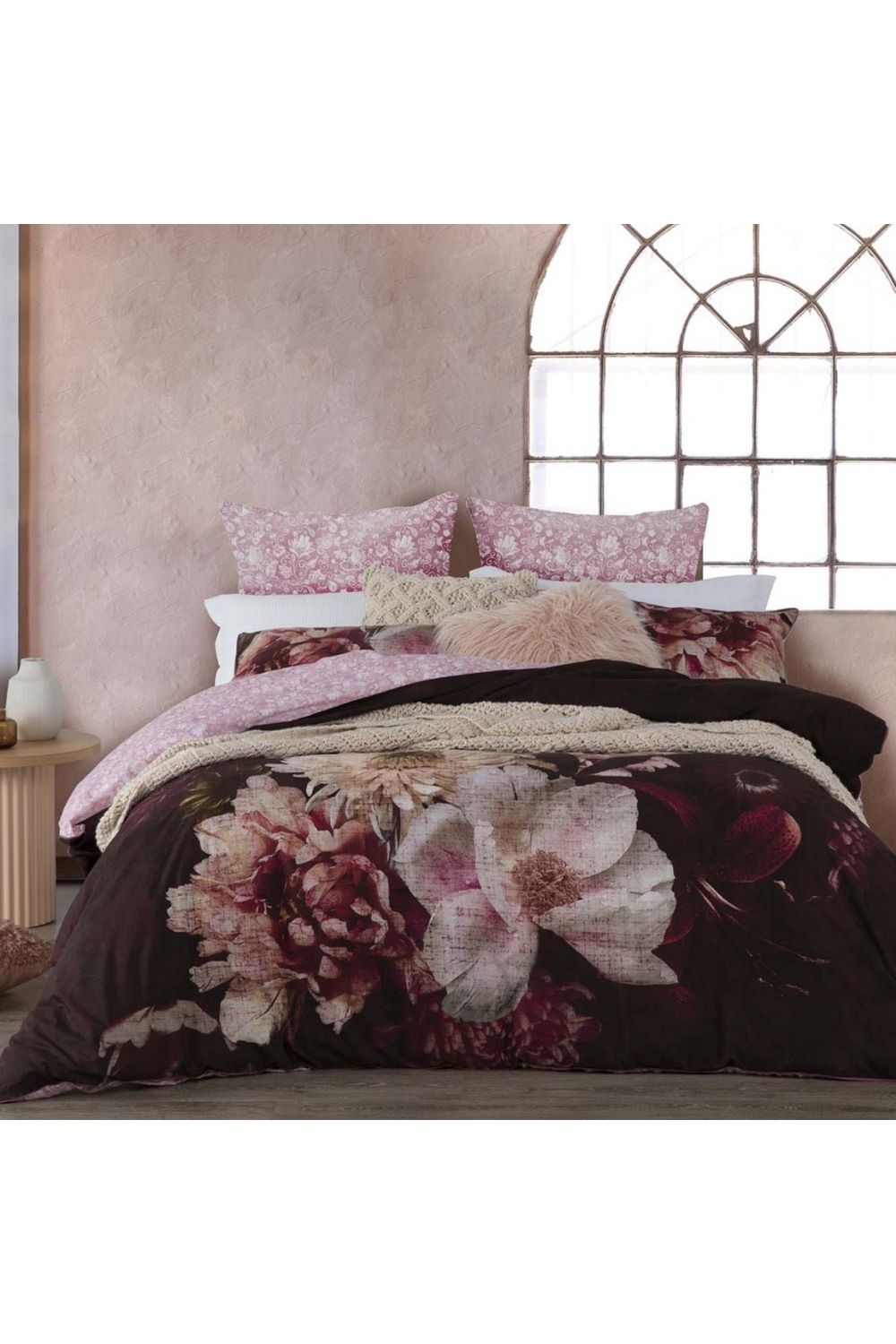 Logan & Mason Rosetta Quilt Cover Set- King