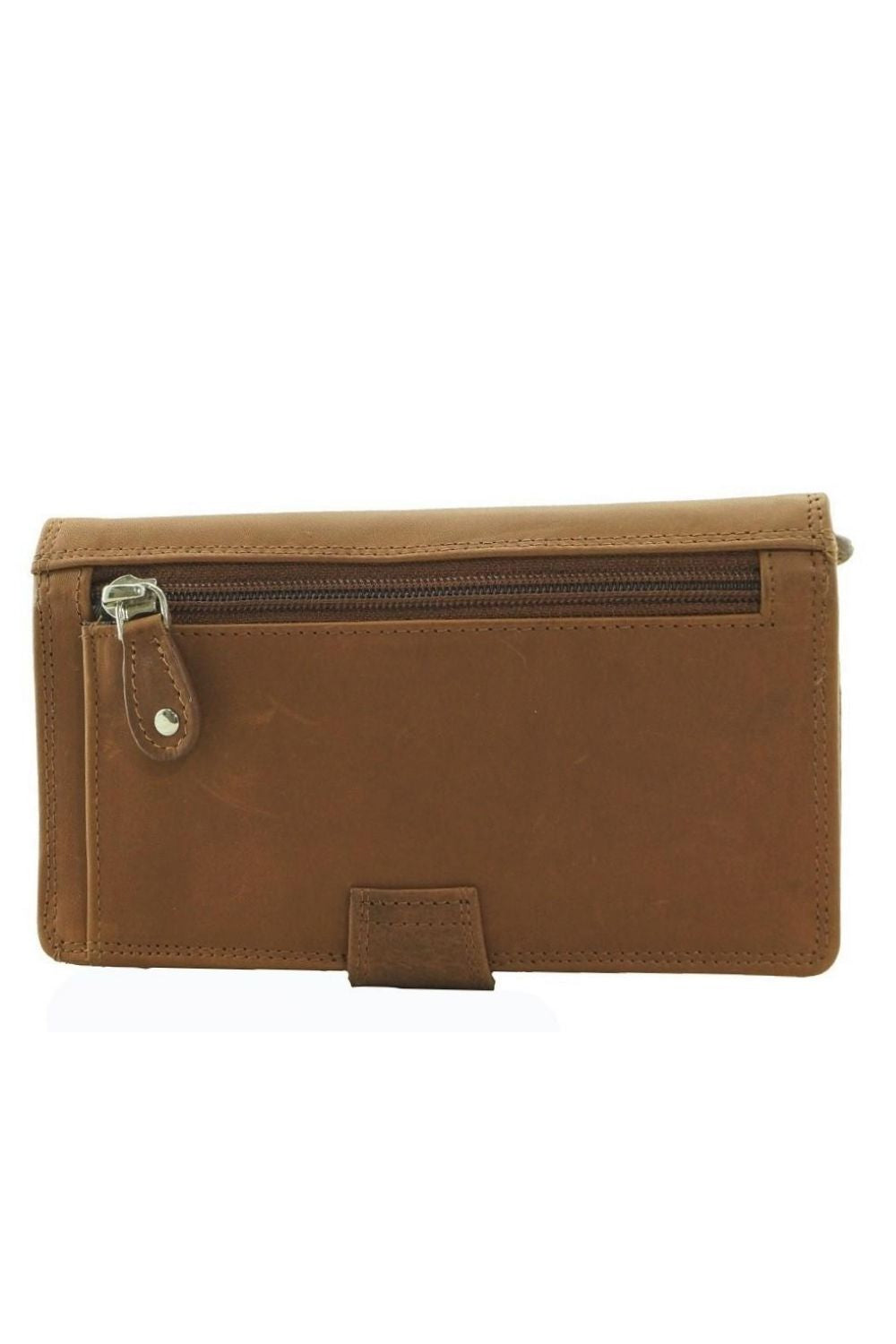 Cenzoni RFID Oil Pull up Leather Ladies Purse