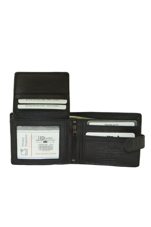Siera RFID Sheepskin Leather Mens Wallet