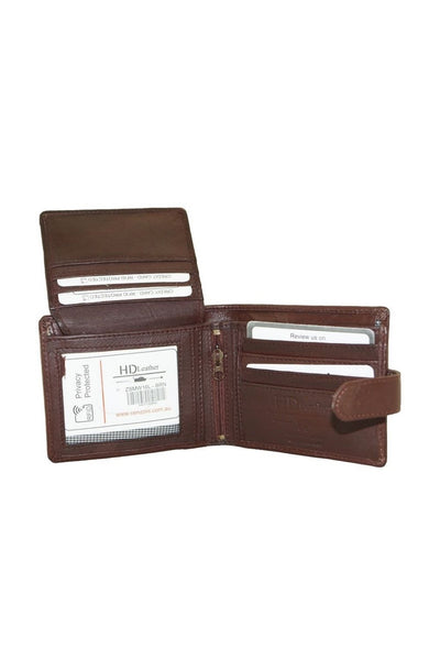 Siera RFID Sheepskin Leather Mens Wallet