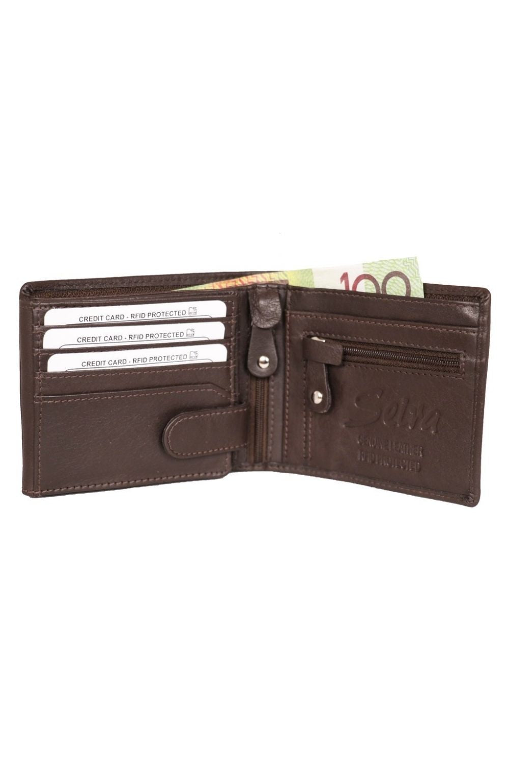 Siera RFID Leather Mens Wallet