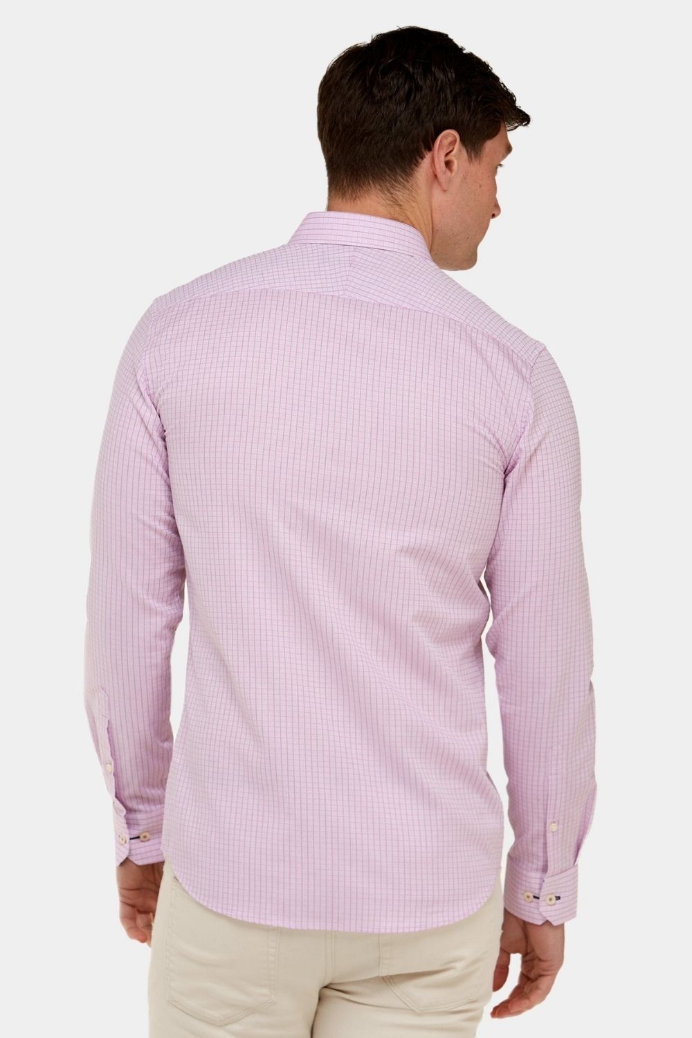 Brooksfield Luxe Check Shirt