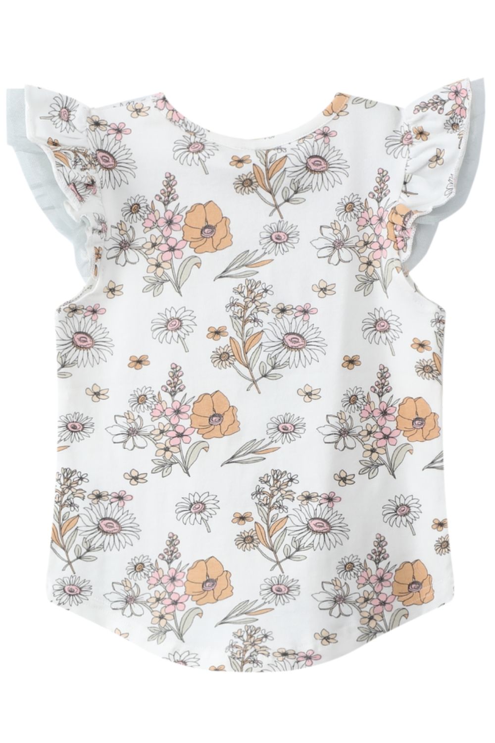 Cracked Soda Lemanek Floral Top