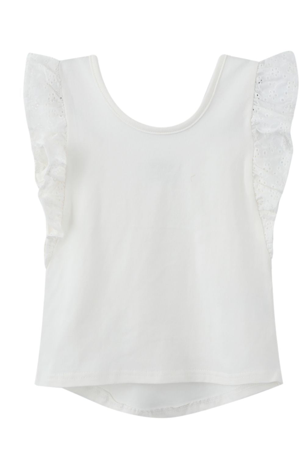 Cracked Soda Lacey Frill Top