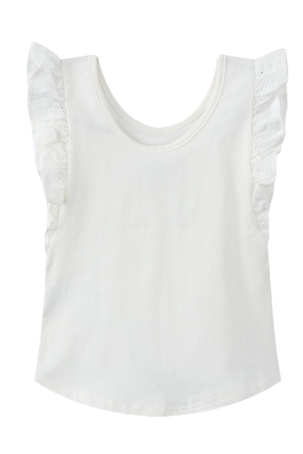 Cracked Soda Lacey Frill Top