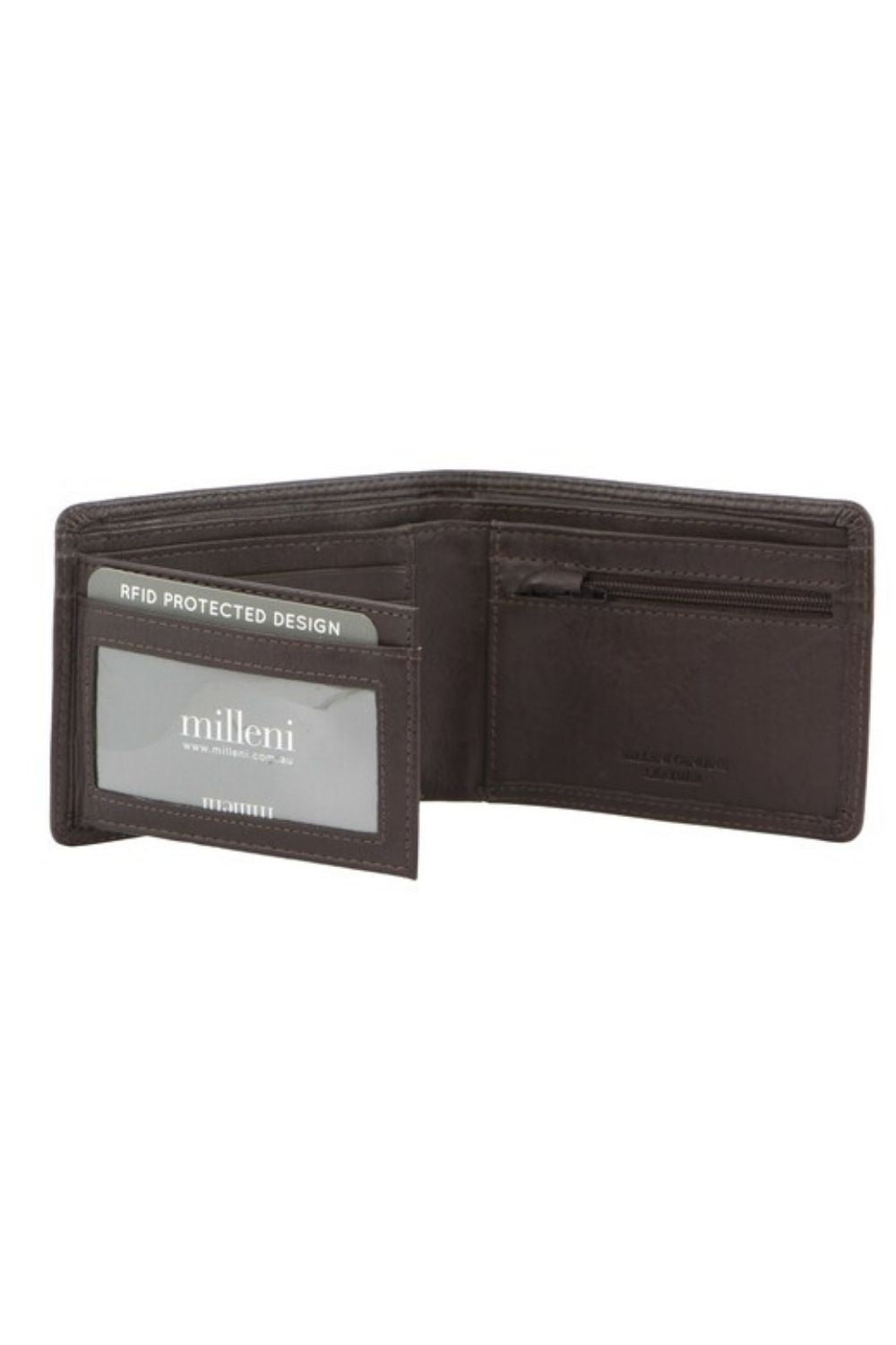 Milleni RFID Leather Wallet