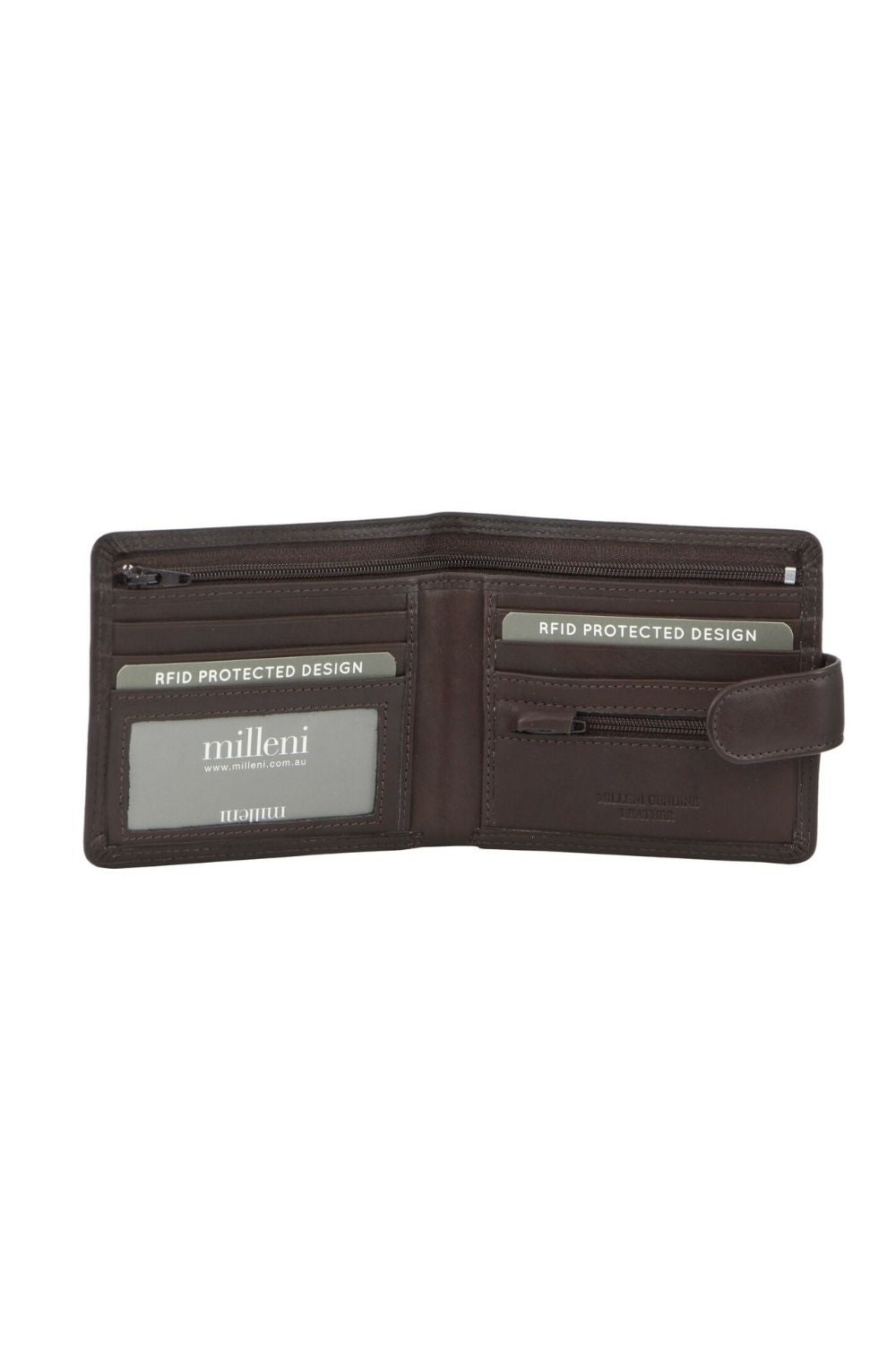 Milleni RFID Leather Wallet