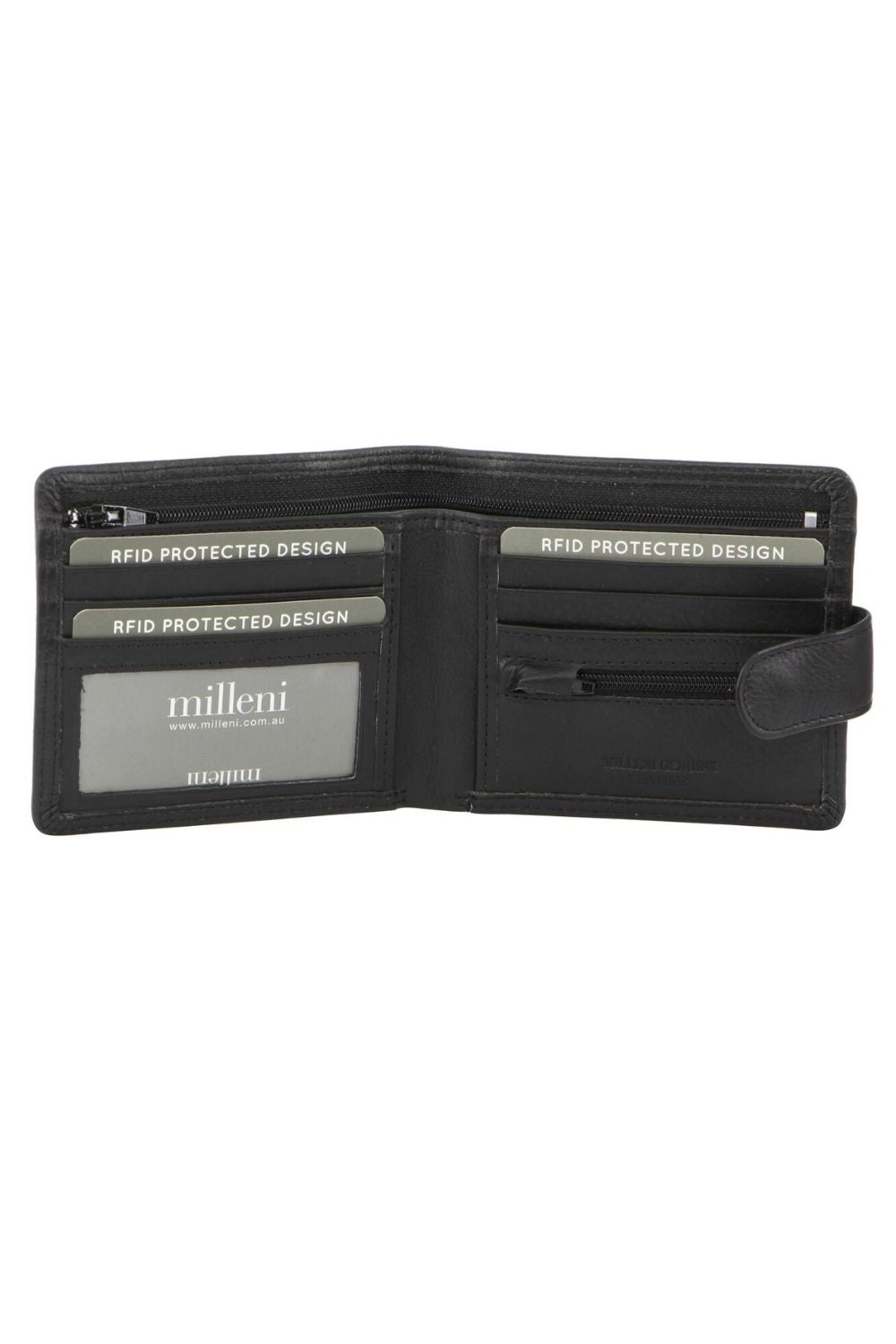 Milleni RFID Leather Wallet