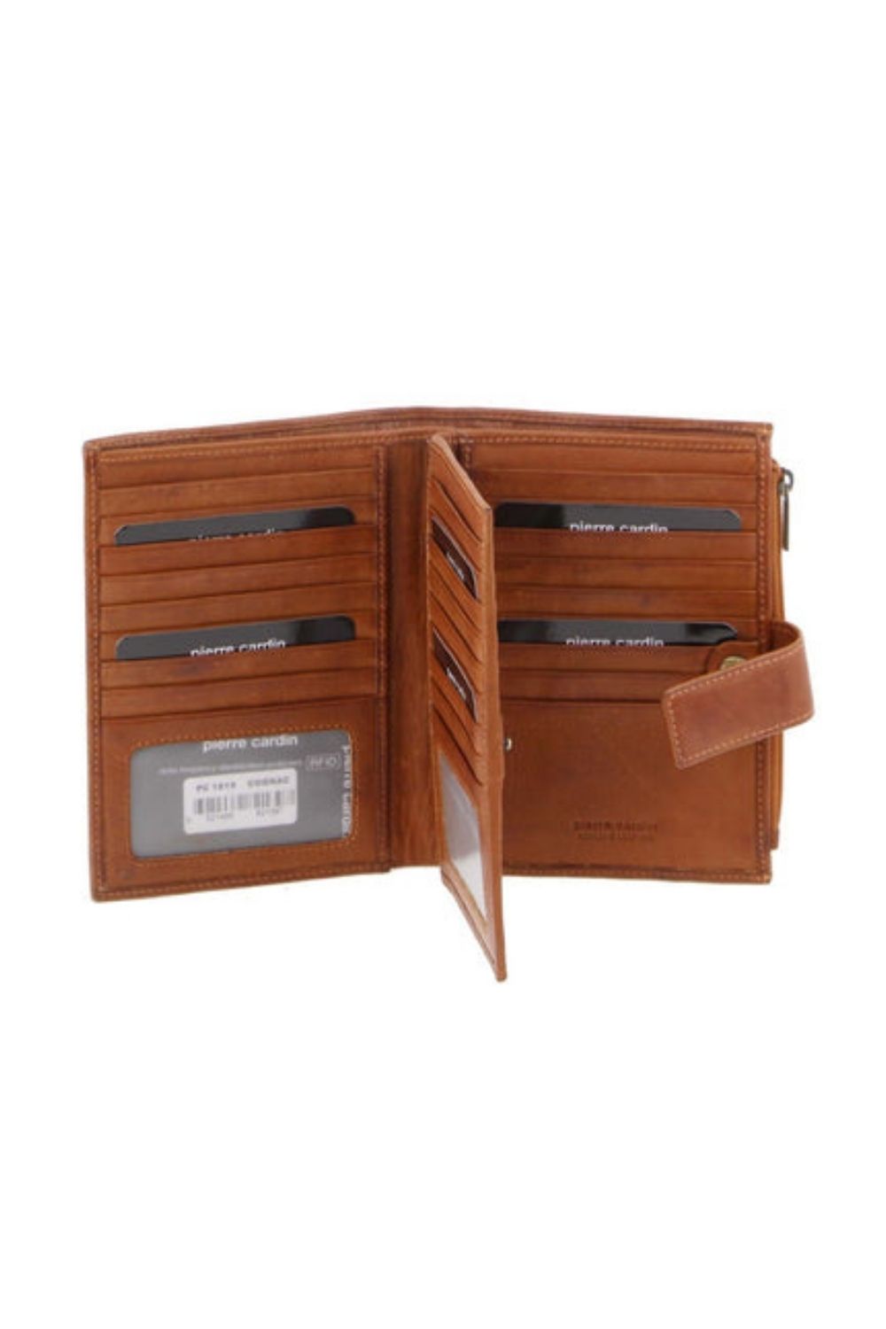 Pierre Cardin RFID Italian Leather Tab Wallet