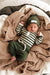 Snuggle Hunny Olive Stripe Long Sleeve Bodysuit