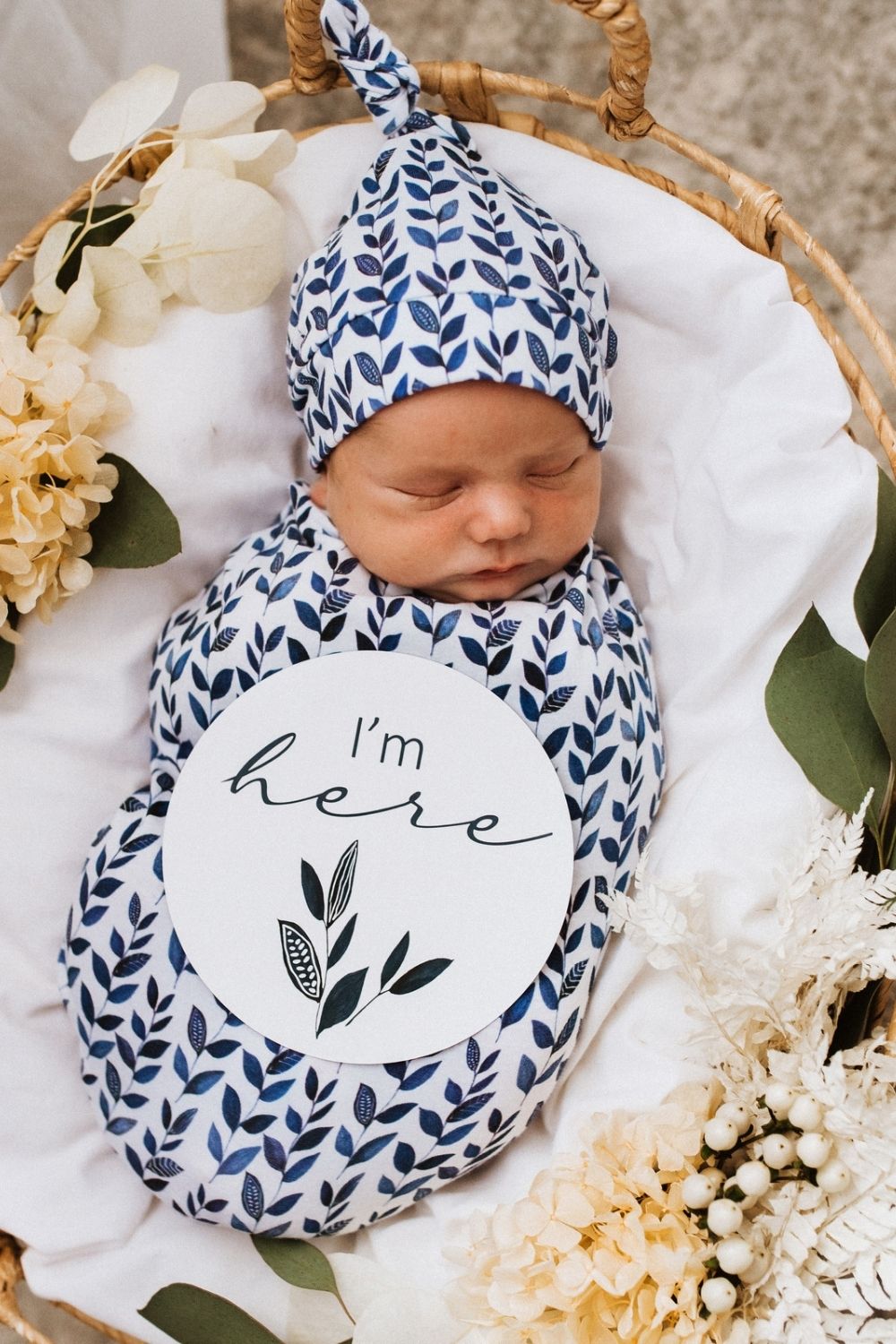 Snuggle Hunny Nightshade & Royal Blue Reversible Milestone Cards