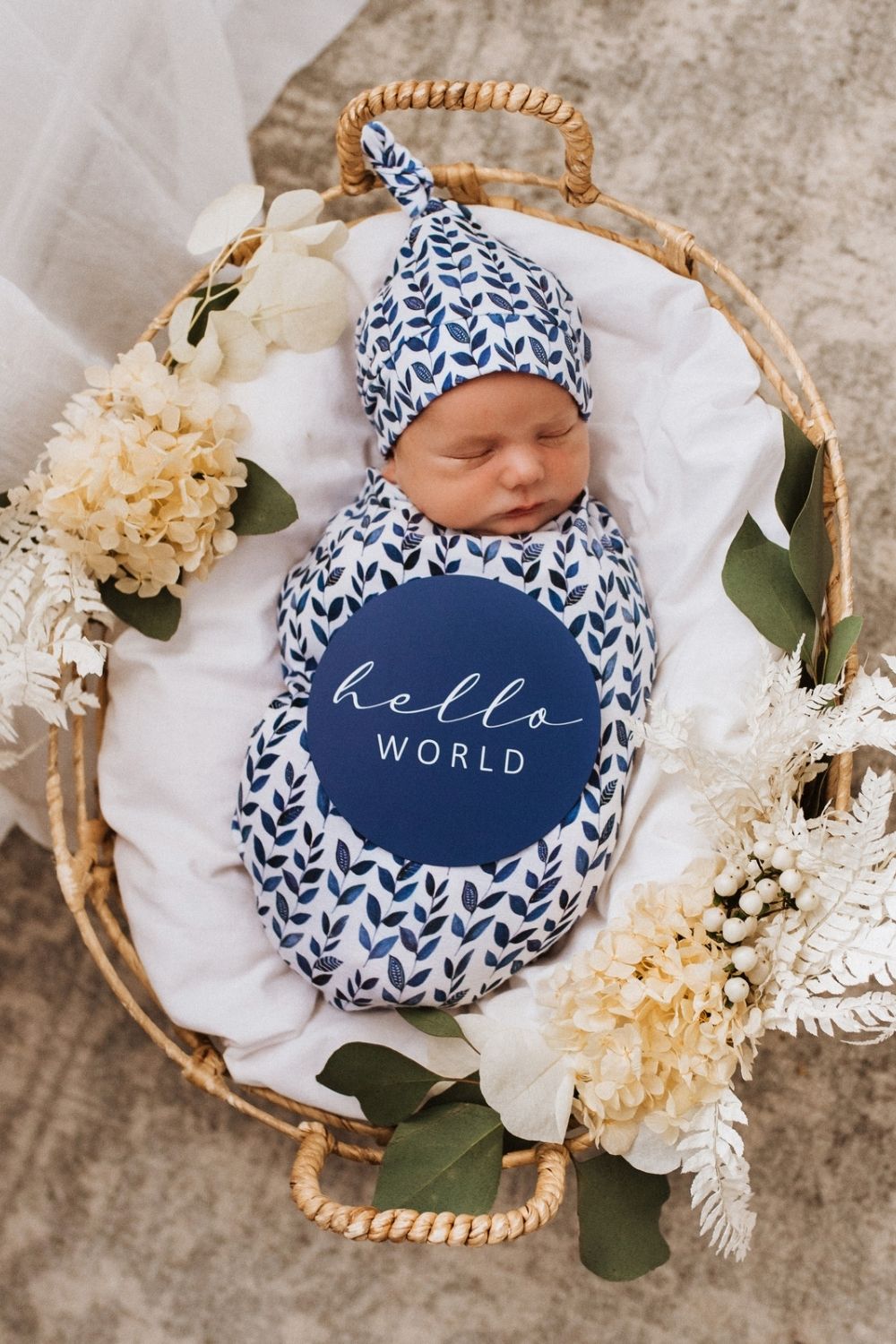 Snuggle Hunny Nightshade & Royal Blue Reversible Milestone Cards