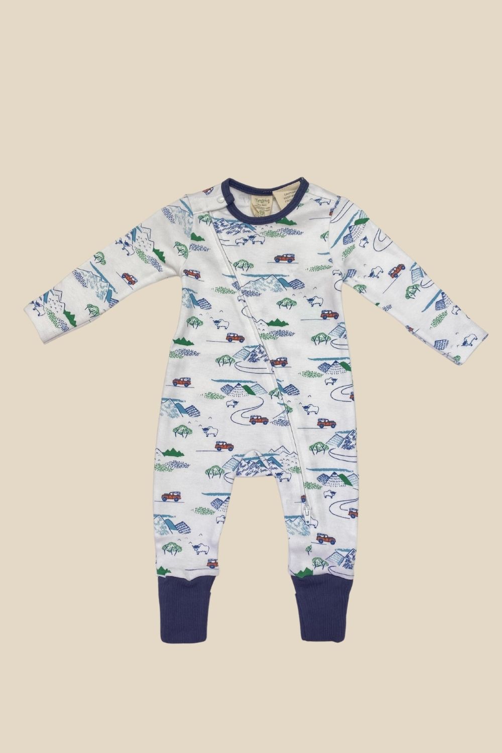 Tiny Twig Mountain L/S Zipsuit