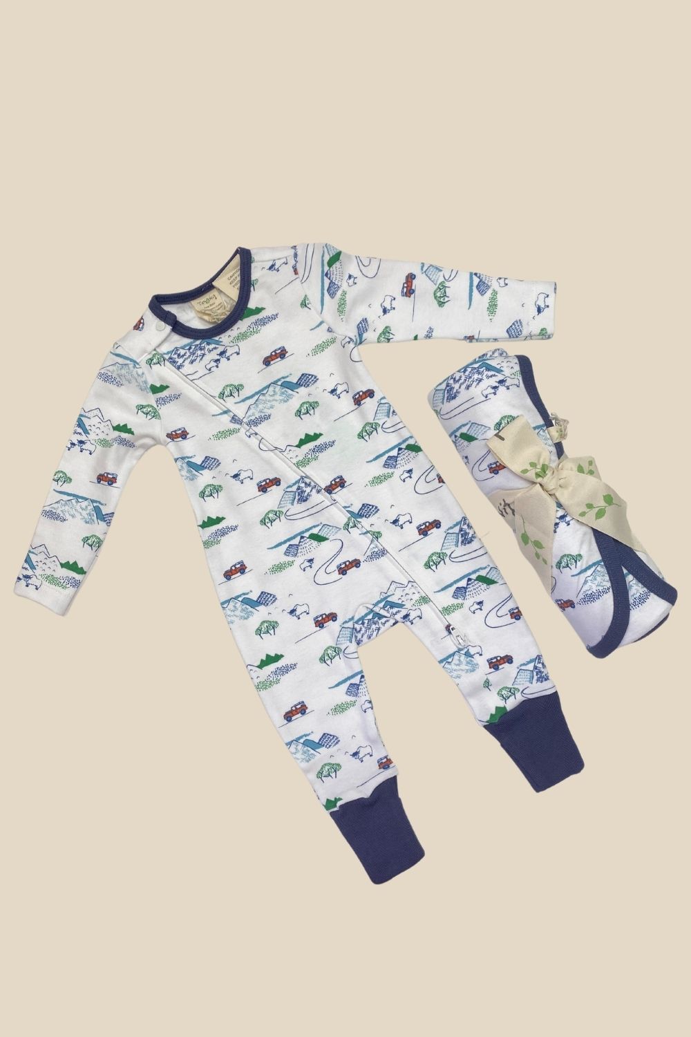 Tiny Twig Mountain L/S Zipsuit