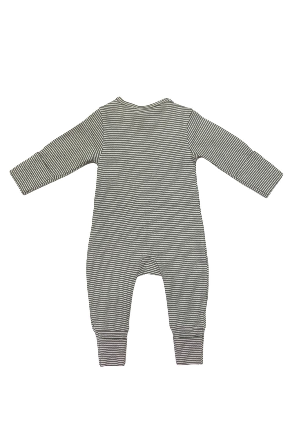 Tiny Twig Green L/S Zipsuit