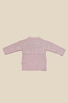 Tiny Twig Pink Girls Knitted Cardigan