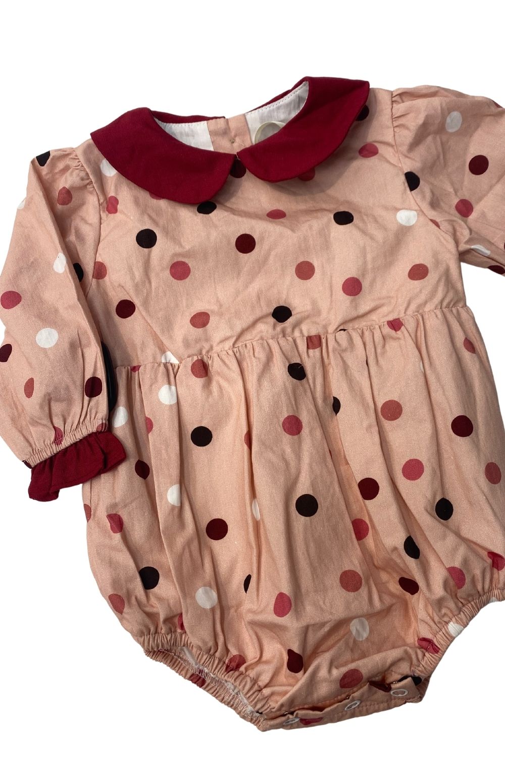 Arthur Ave Rosie Polka Dot Playsuit