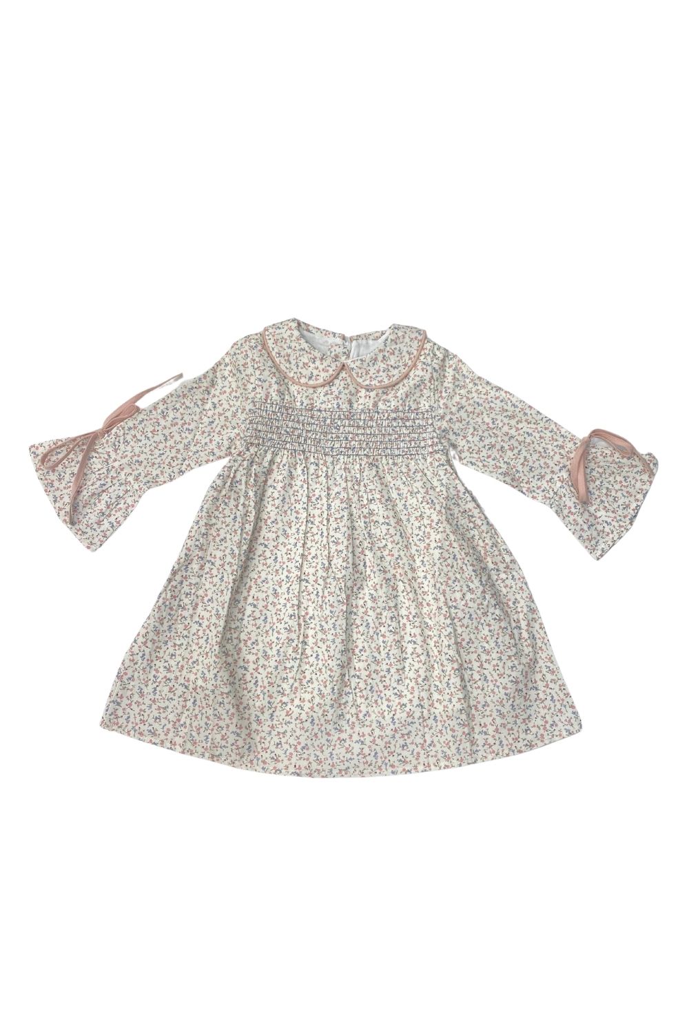 Arthur Ave Sweet Rose Long Sleeve Collared Dress