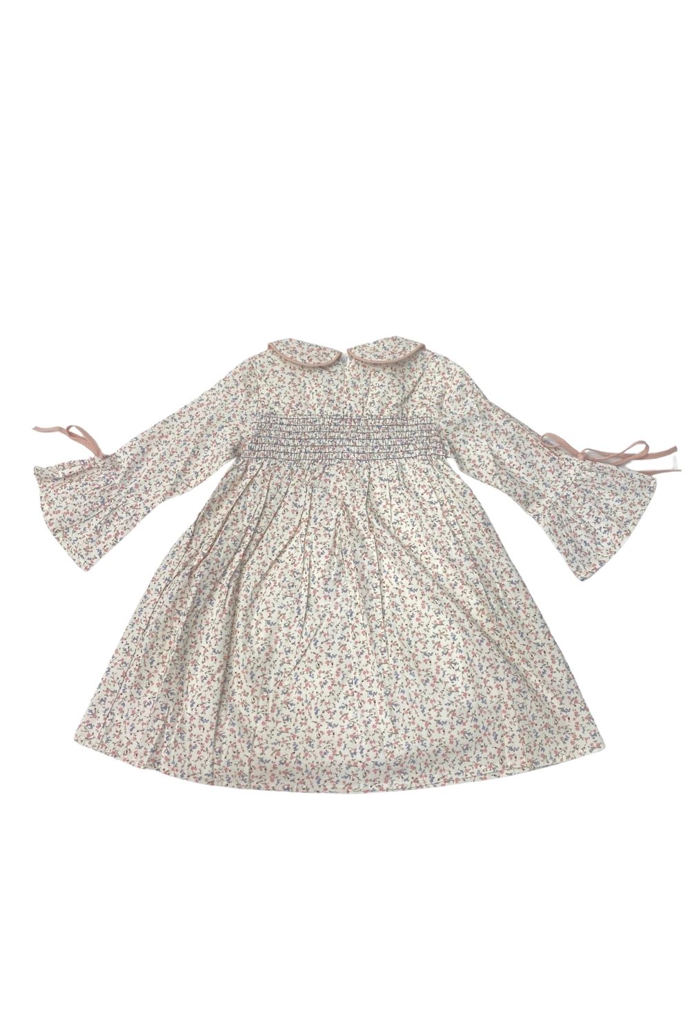 Arthur Ave Sweet Rose Long Sleeve Collared Dress