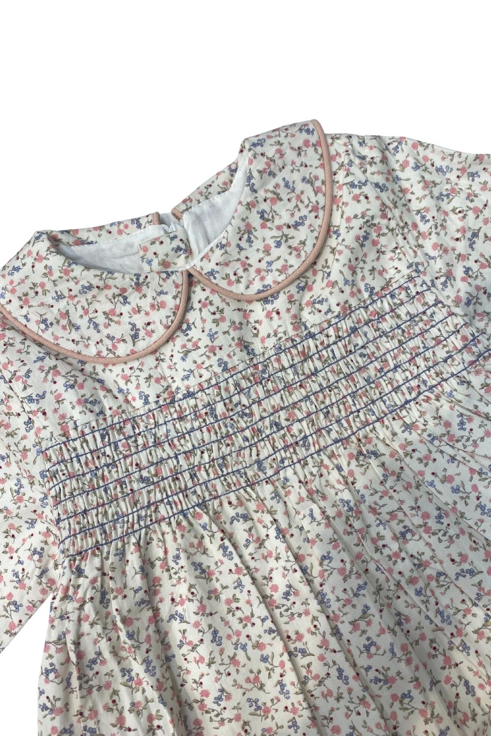 Arthur Ave Sweet Rose Long Sleeve Collared Dress