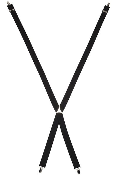 Buckle X-Back Plain Braces 35mm