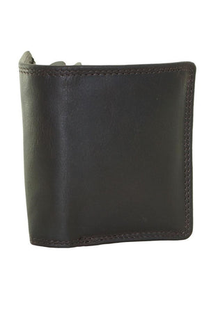 Cenzoni RFID Oil Pull Up Leather Mens Wallet