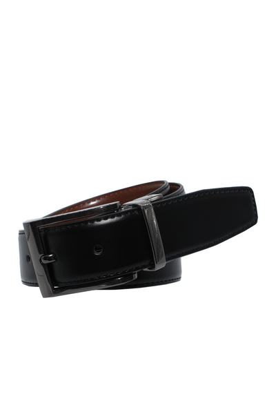 Buckle Reversible Leather Belt 35mm - H3508