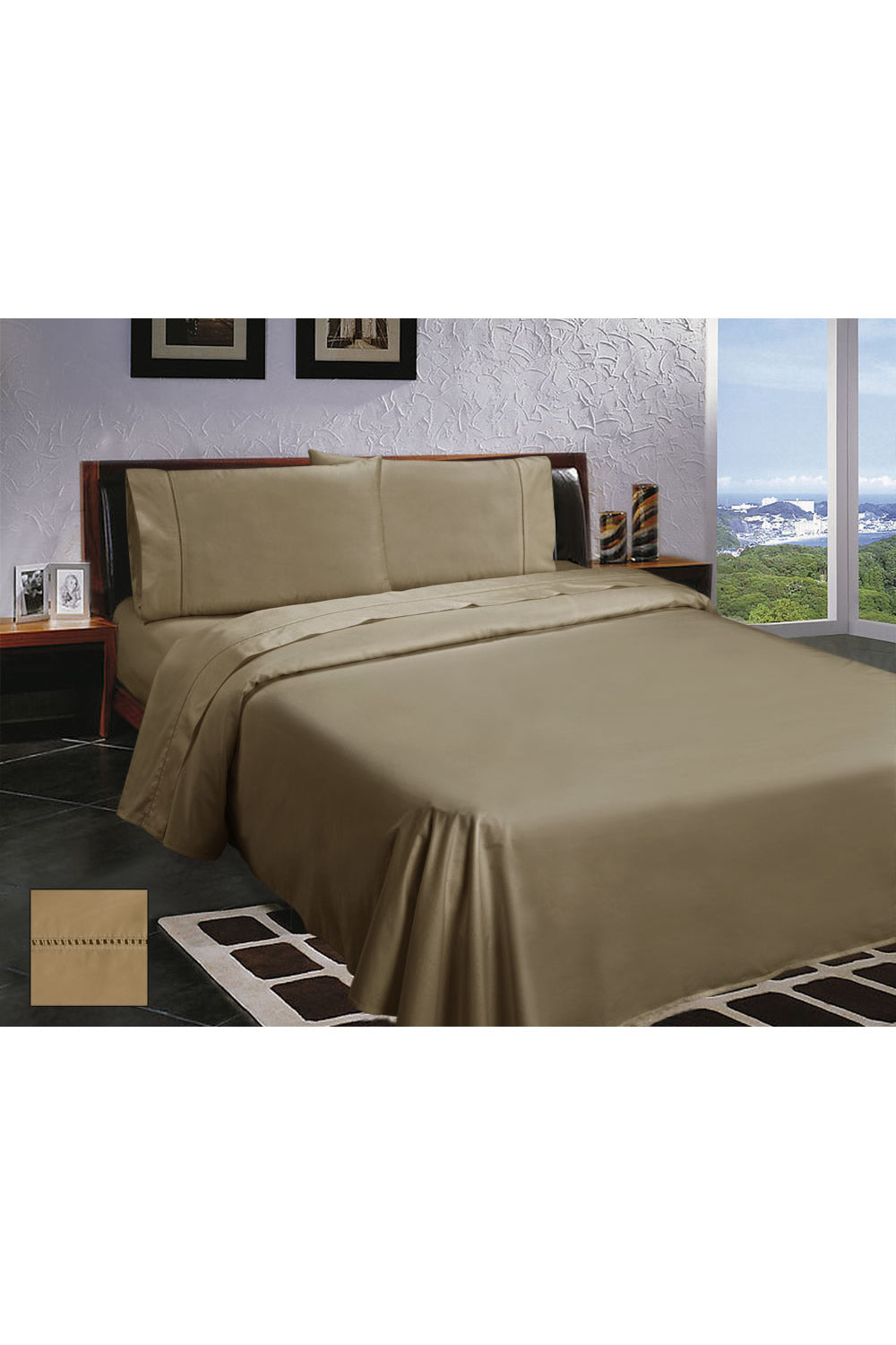 Ramesses 400TC Egyptian Cotton Sheet Set